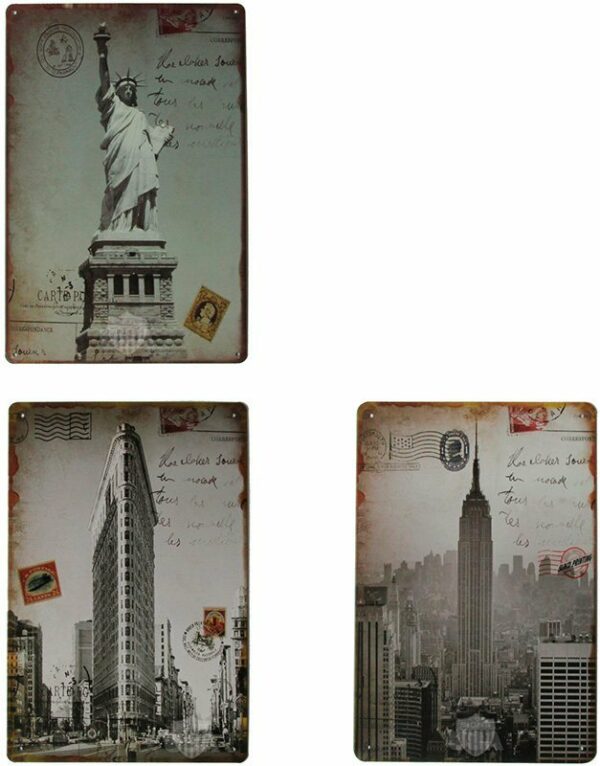 New York - Set van 3 Signs - Afbeelding 4