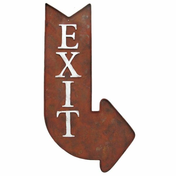 EXIT Arrow - Rust - Right - Afbeelding 2