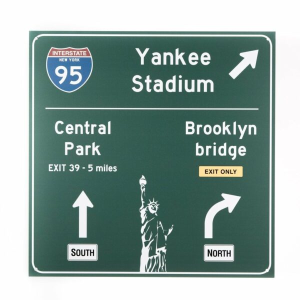 Traffic Road Sign - New York - Afbeelding 5