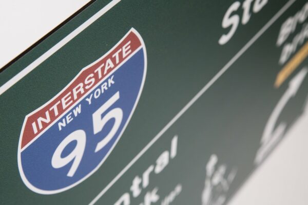 Traffic Road Sign - New York - Afbeelding 6