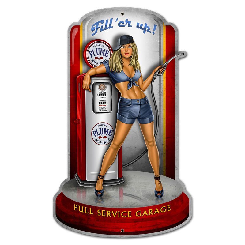 Filler Up Gas Girl