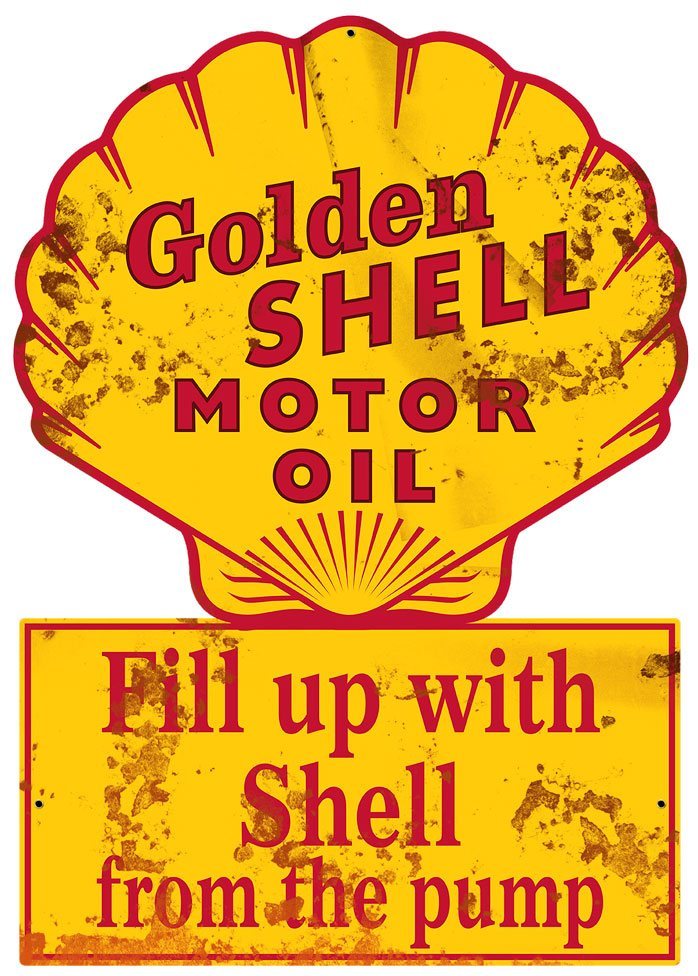 Golden Shell Motor Oil