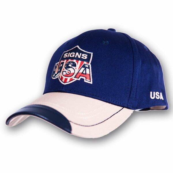 Cap Signs USA - Blue-Beige - Accent