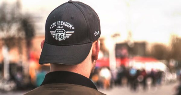 Cap Route 66 - Black-Black - Sandwich - Afbeelding 6