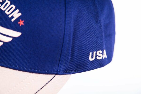 Cap Route 66 - Blue-Beige - Accent - Afbeelding 8