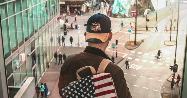 Cap Signs USA - Blue-Beige - Accent - Afbeelding 4