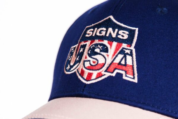 Cap Signs USA - Blue-Beige - Accent - Afbeelding 3