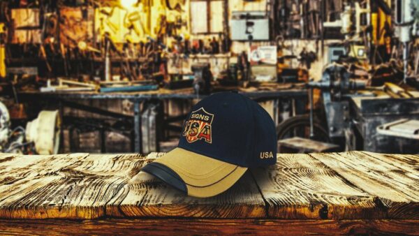 Cap Signs USA - Blue-Beige - Accent - Afbeelding 8