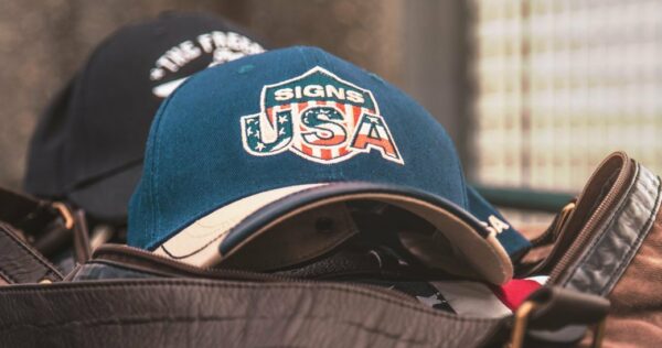 Cap Signs USA - Blue-Beige - Accent - Afbeelding 9