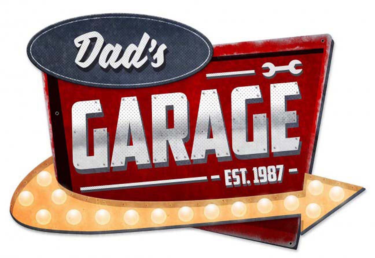 Dad's Garage - arrow - 3D