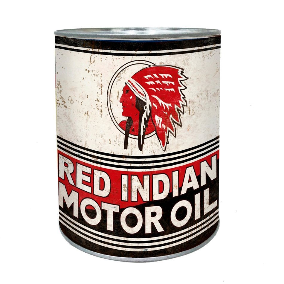 Oil Can - Red Indian