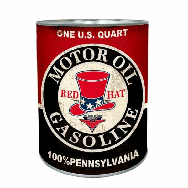 Oil Can - Red Hat