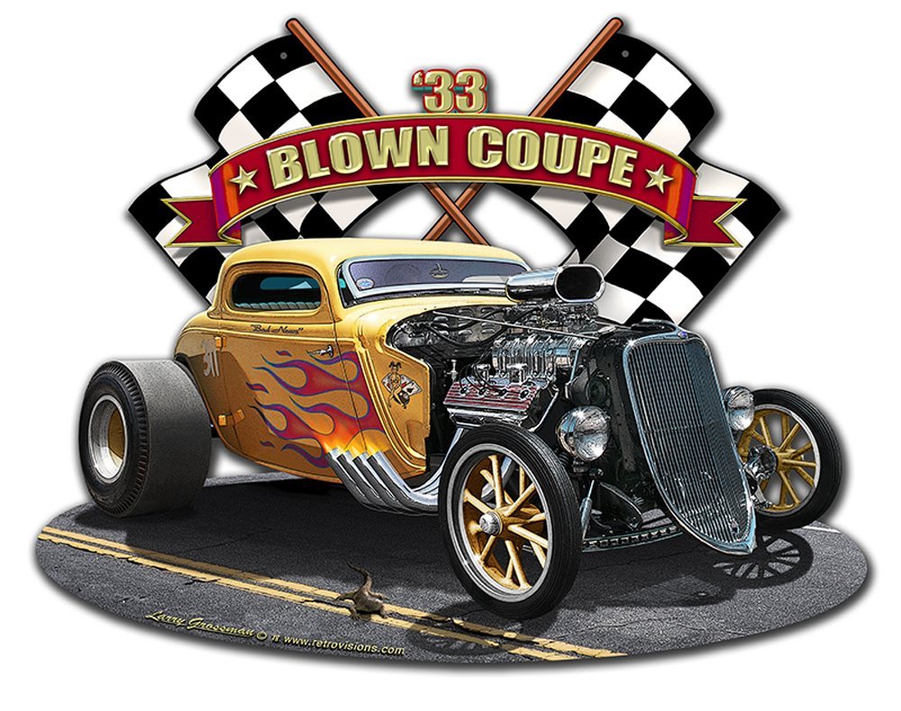 Blown Coupé 1933 - Flags