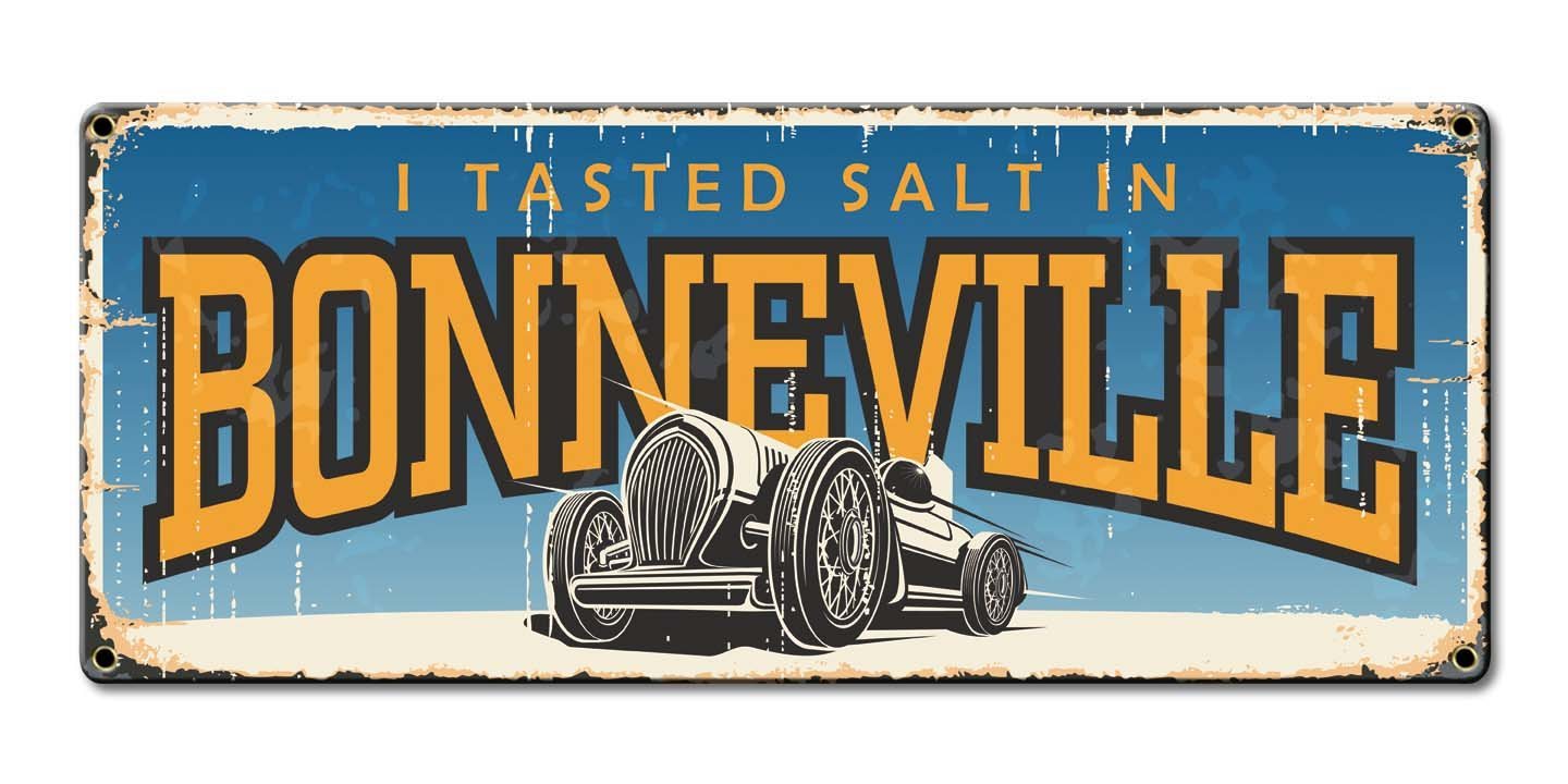 I tasted salt in Bonneville