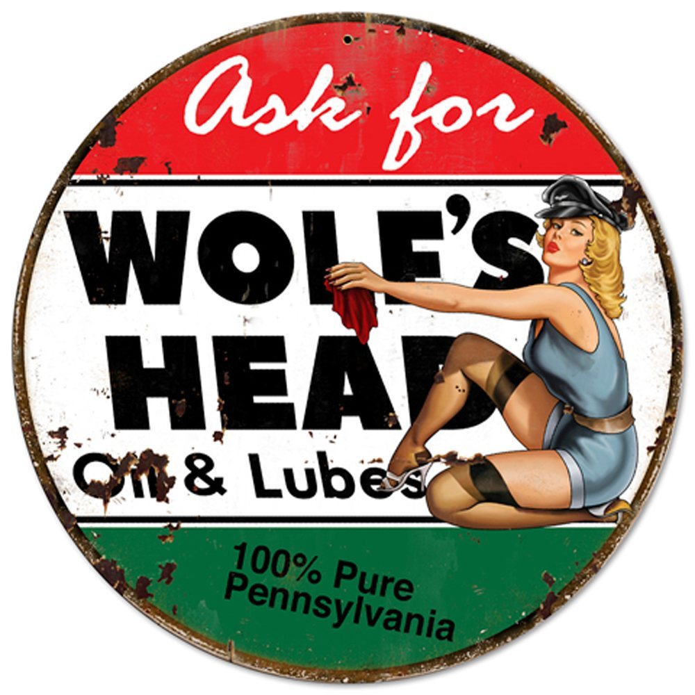 Wolf's Head - round