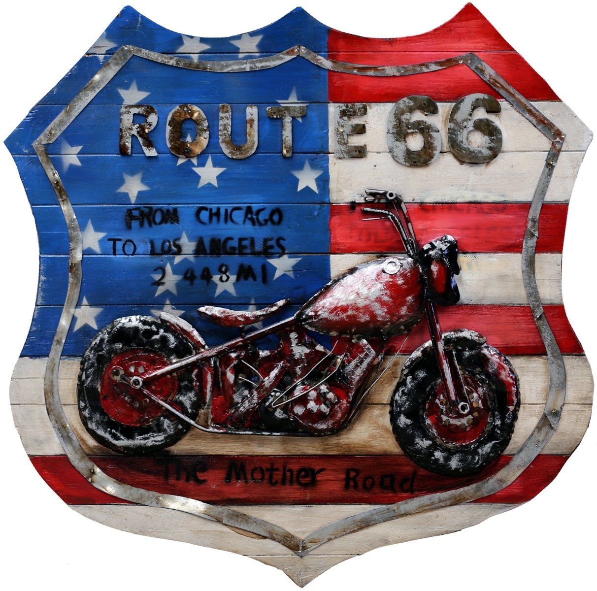 Route 66 shield Motor