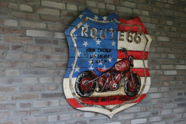 Route 66 shield Motor - Afbeelding 11