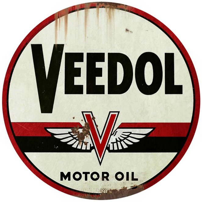 Veedol Motor Oil logo - round XL