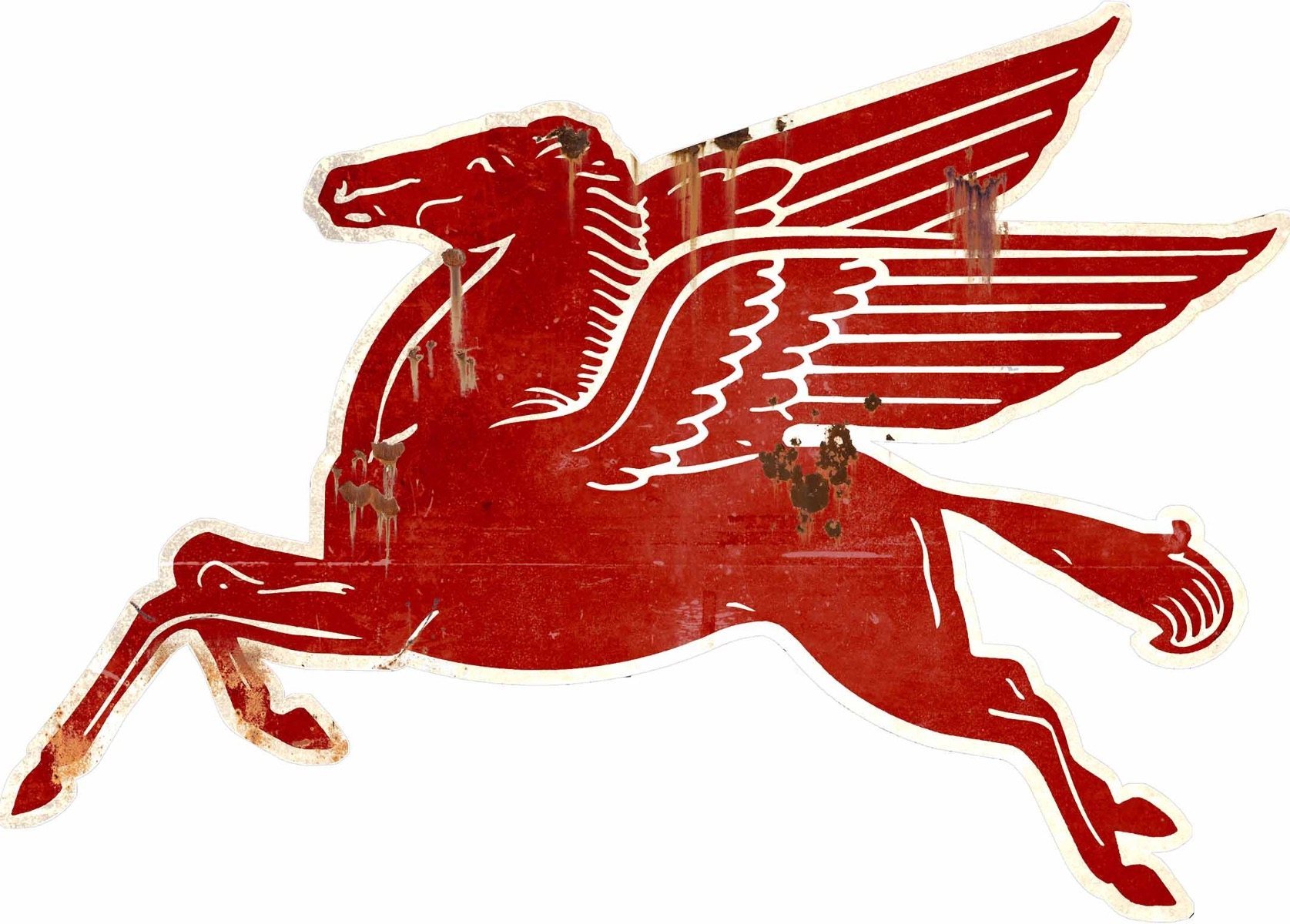 Mobil Pegasus Grunge