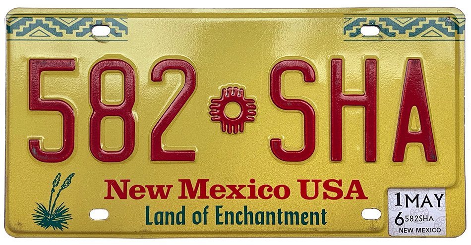 New-Mexico - Yellow