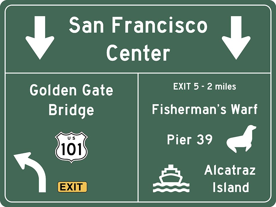 US-Traffic Sign - San Francisco