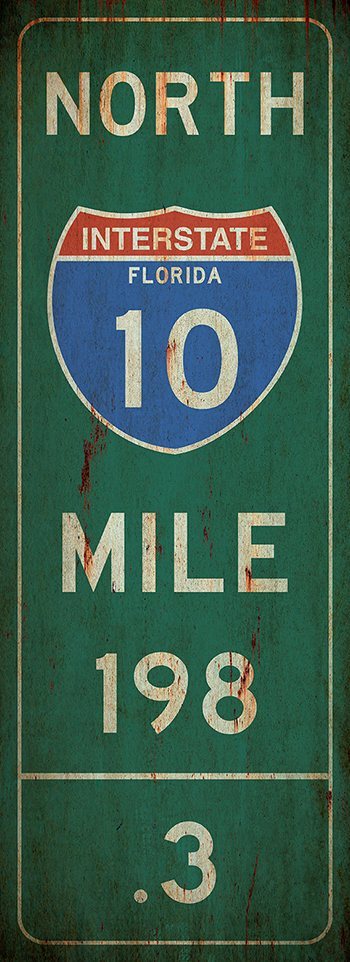 Mile-Marker - Florida - grunge