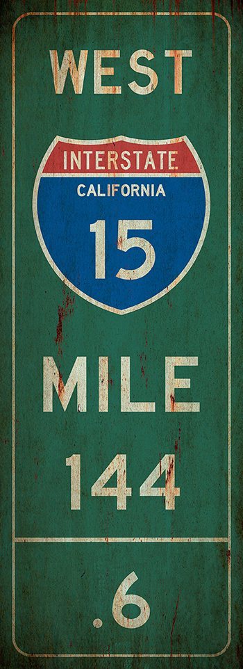 Mile-Marker - California - grunge