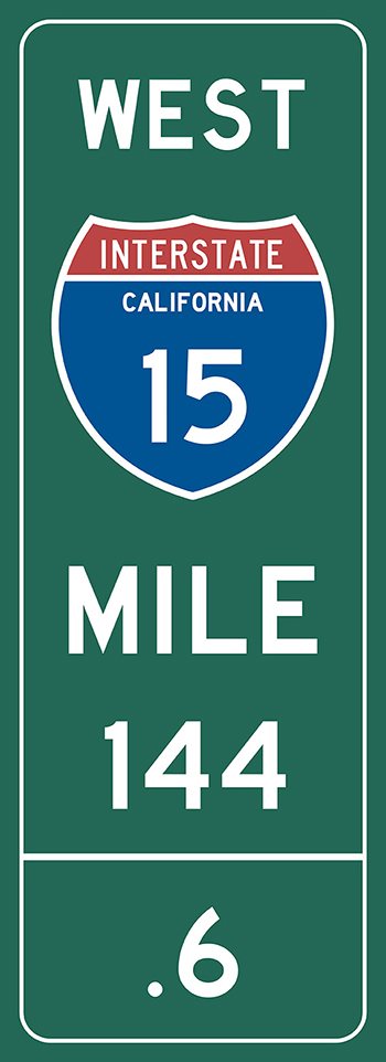 Mile-Marker - California