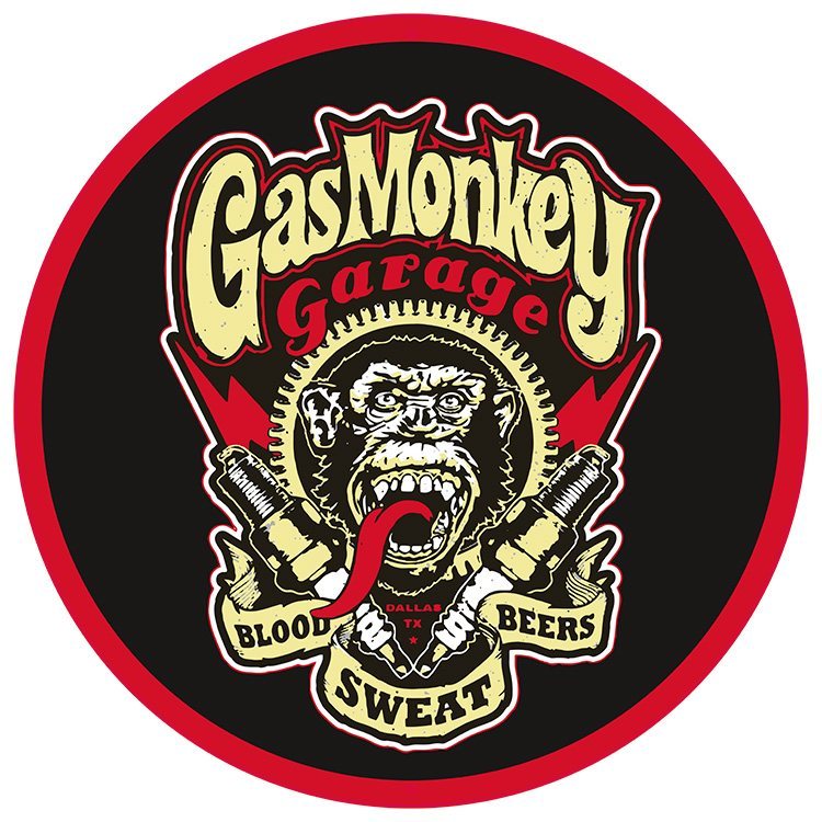 Gas Monkey Garage - round
