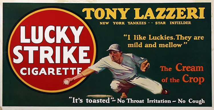 Lucky Strike - 1927 - Baseball - Tony Lazzeri