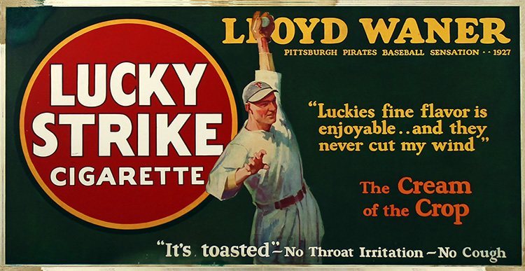 Lucky Strike - 1927 - Baseball - Lloyd Waner