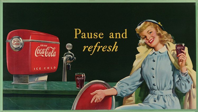 Coca Cola - 1948 - Pause & Refresh