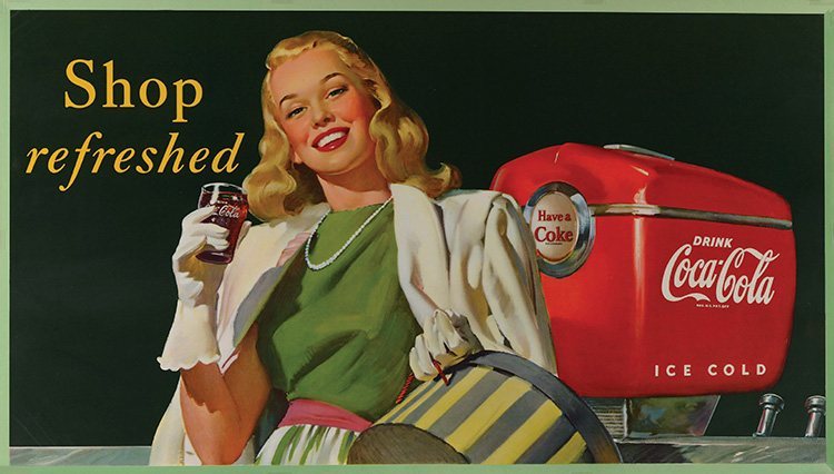 Coca Cola - 1948 - Shop Refreshed