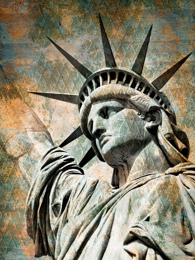 New York - Statue of Liberty - close up