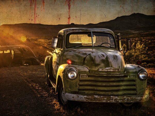Rusty Truck - Sunset