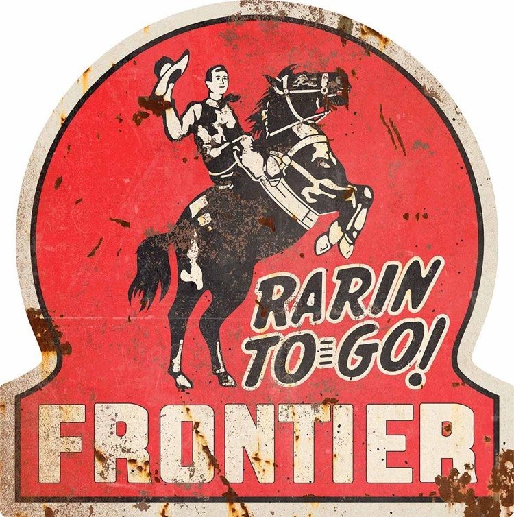 Frontier gasoline - rarin' to go