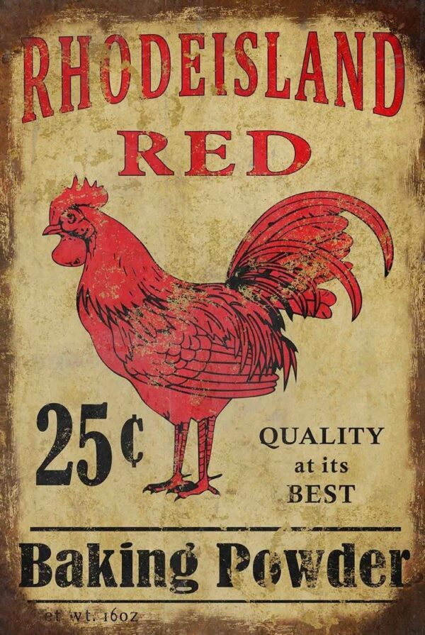 Rhode Island Red - Baking Powder