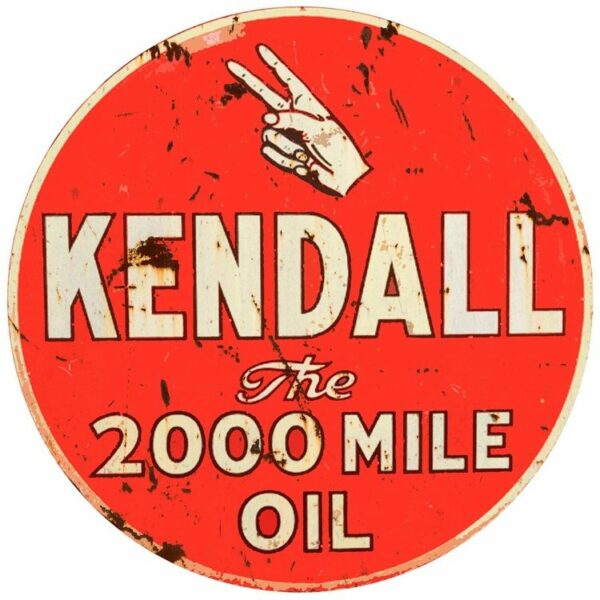 Kendall - the 2000 mile oil - round - XL