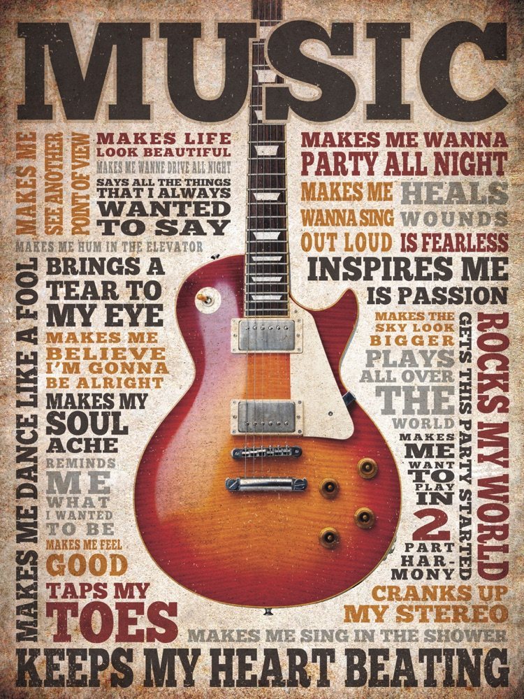 Music Inspires - grunge