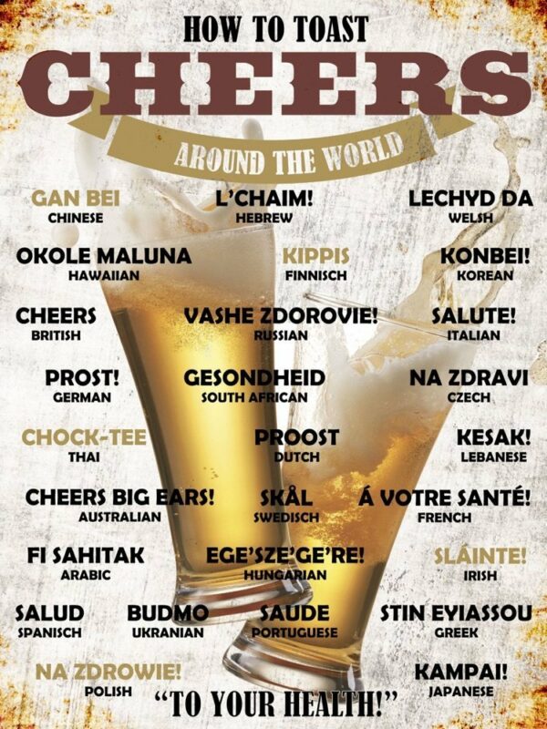 Cheers around the World - rust