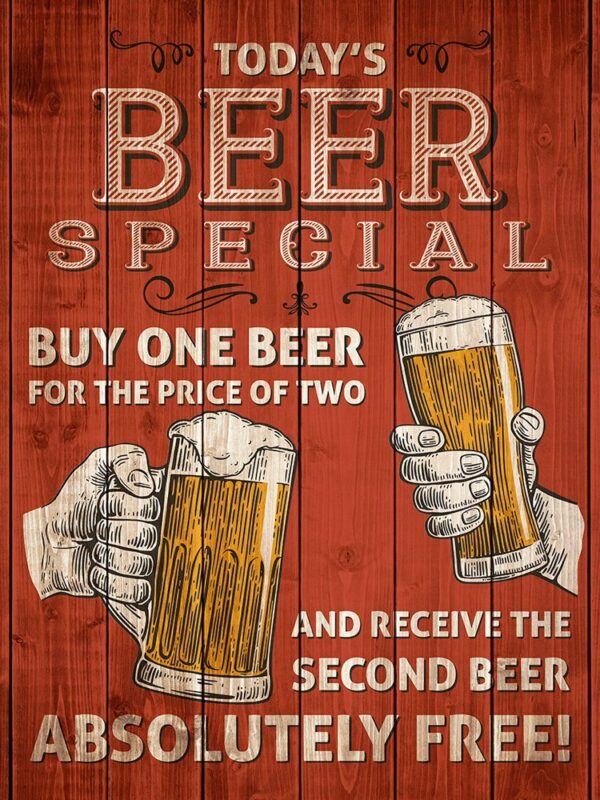 Todays Beer Special - Red