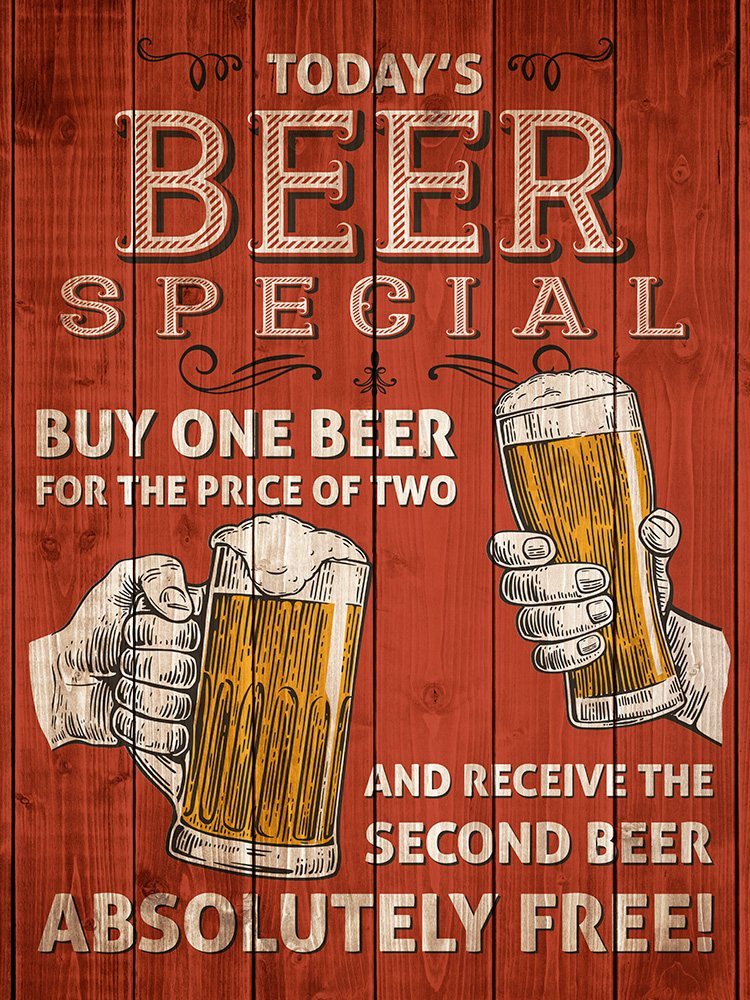 Todays Beer Special - Red