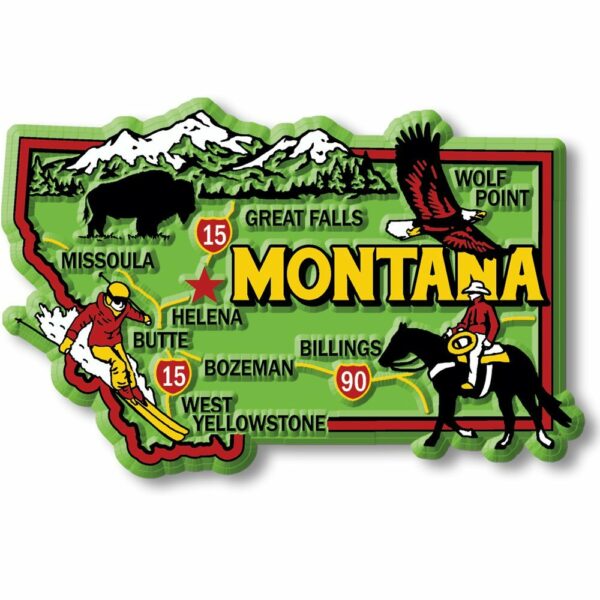 Colorful State - MONTANA - Magneet