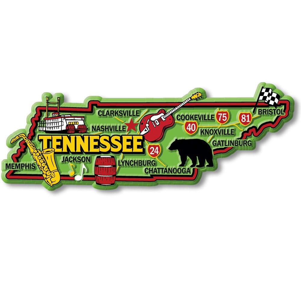Colorful State - TENNESSEE - Magneet