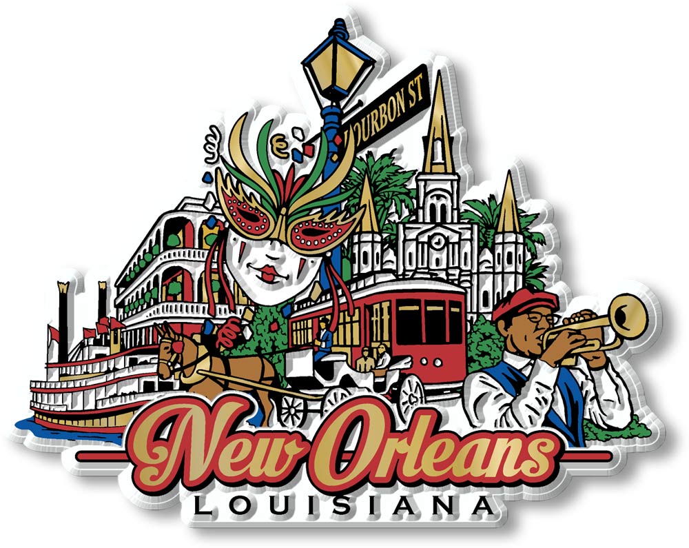 City - NEW ORLEANS - Magneet