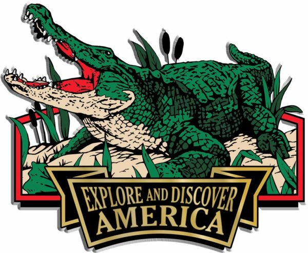 Discover & Explore America - ALLIGATOR - Magneet
