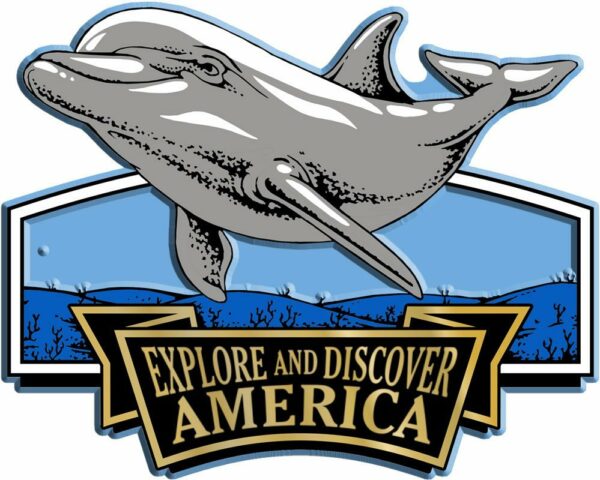 Discover & Explore America - DOLPHIN - Magneet