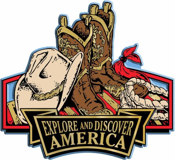 Discover & Explore America - COWBOY APPAREL - Magneet