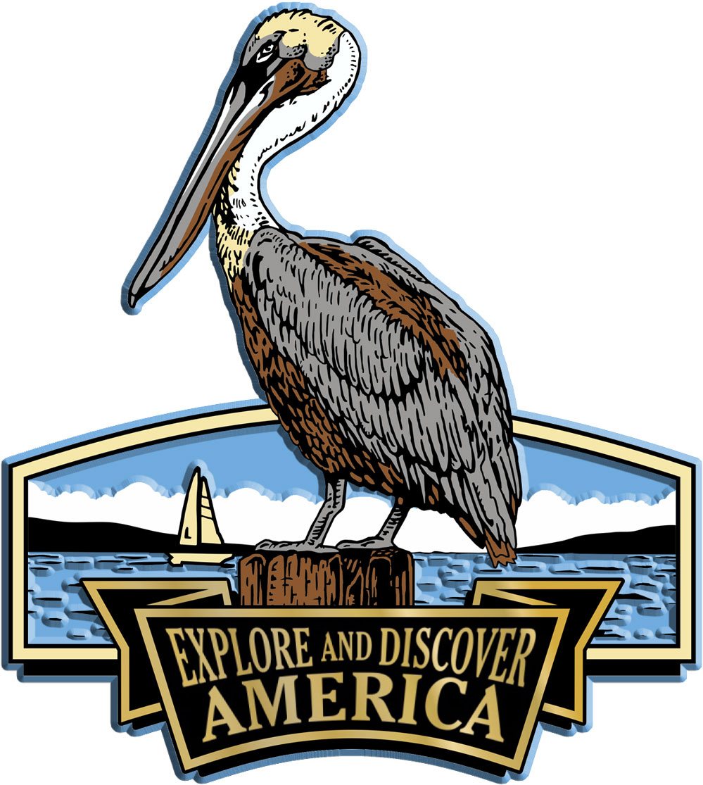 Discover & Explore America - PELICAN - Magneet