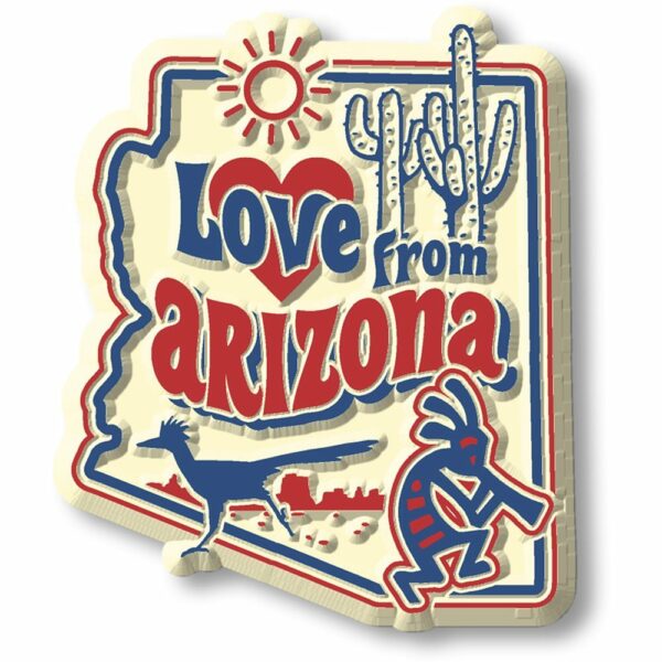 Vintage State - Arizona - Magneet